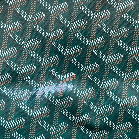 Green Goyard Saint Louis Shoulder Tote Bag - Picture 4 of 9